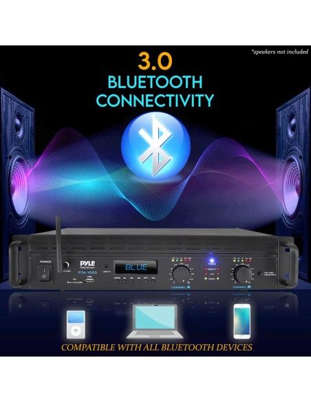Pyle PTA1000 bt Etapa de potencia 1000w con Bluetooth - 3