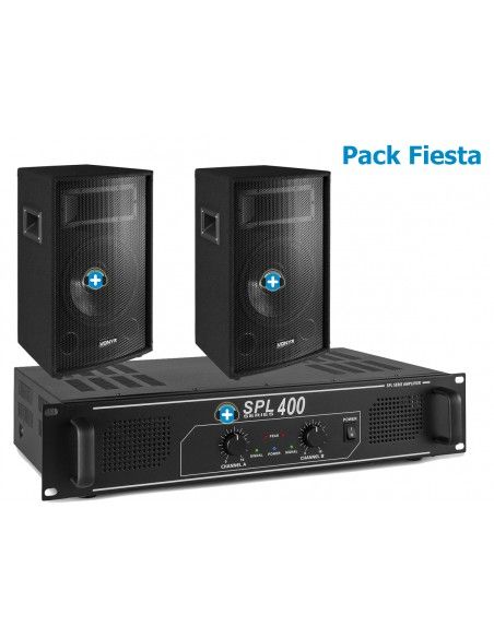 Pack Fiesta Basic 01- Equipo de sonido para fiestas familiares