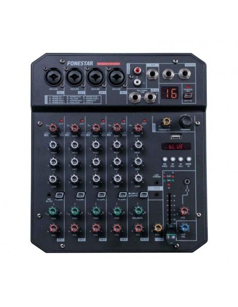 Fonestar MIX-6LIVE Mezclador estudio