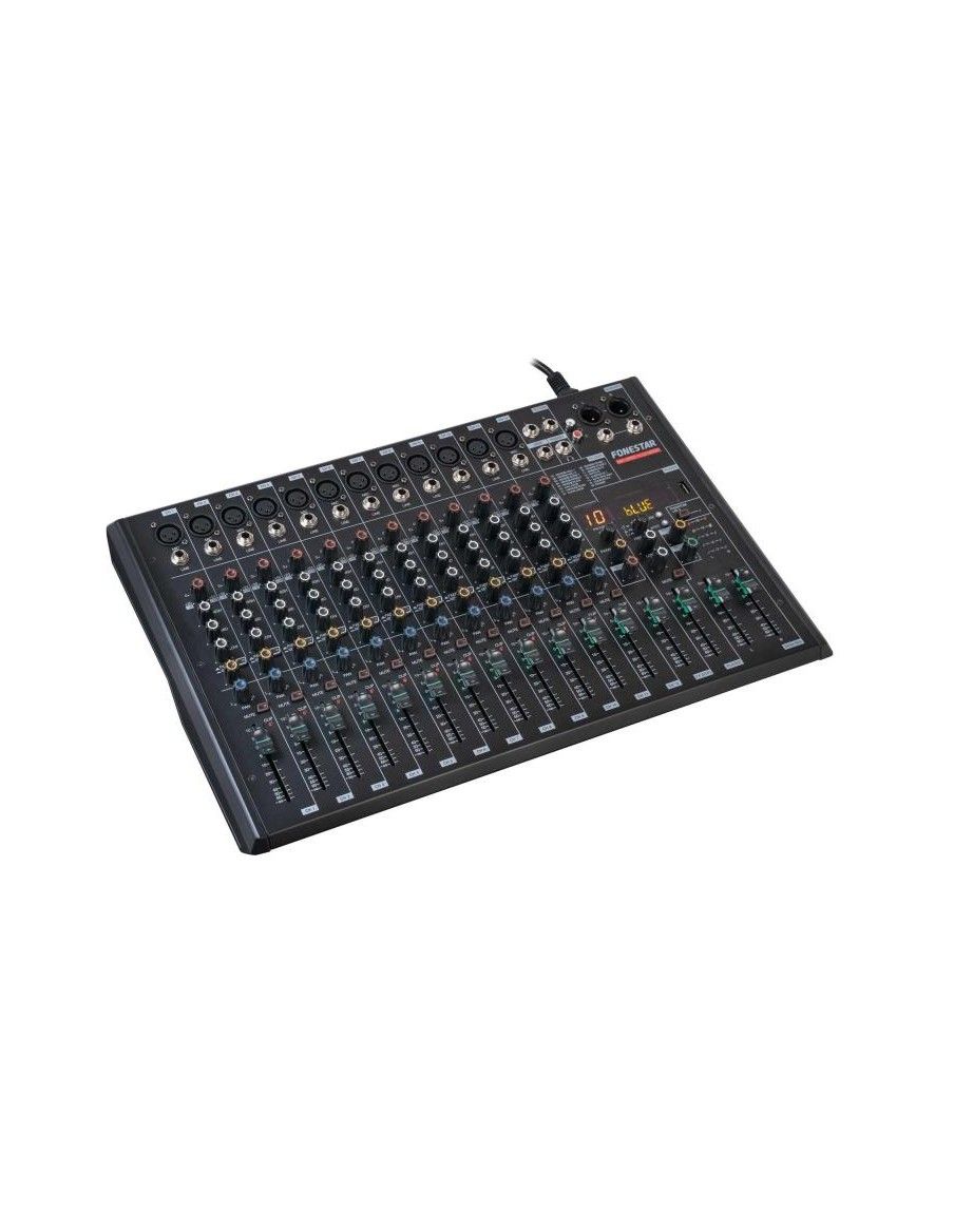 FONESTAR MIX-12PRO MESA DE MEZCLAS 12 CANALES - 2