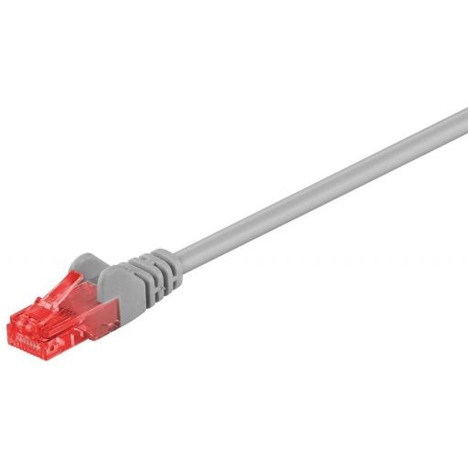 MicroConnect CAT6 U/UTP Network Cable 15m, Grey - 1