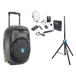 PACK IBIZA PORT 12 VHF MKII - Altavoz portatil con 800w - Basic