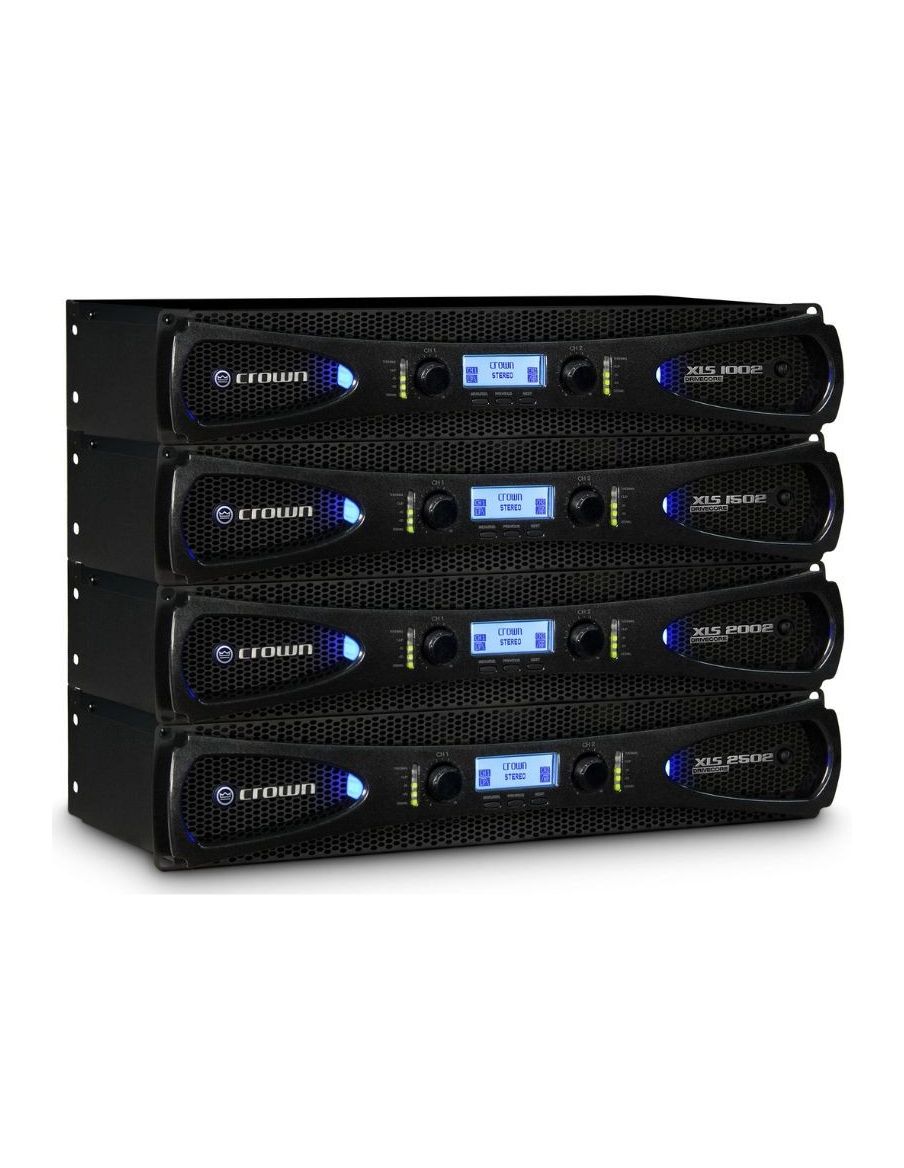 Crown XLS 2502 Etapa de potencia ClaseD DSP 2ch x 440/775/1200 W 8/4/2 Ohm. - 5