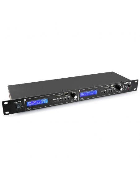 Vonyx VX2USB MK2 DOBLE REPRODUCTOR USB/SD/BT