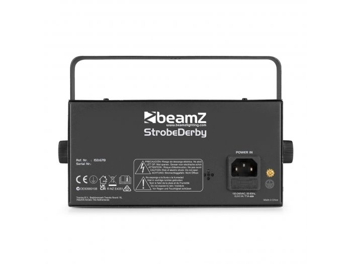 BEAMZ STROBEDERBY EFECTO PARTY 2-EN-1 - 4