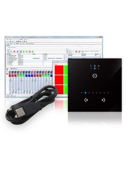Beamz STICK-GU2 Interface DMX para montar en pared 