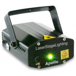 beamZ Apollo Laser multipunto Rojo Verde 152752 - 1