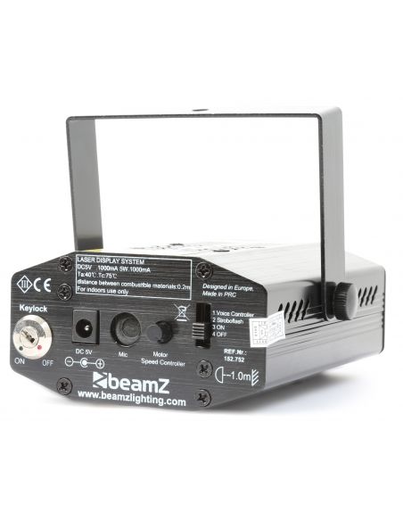 beamZ Apollo Laser multipunto Rojo Verde 152752 - 6