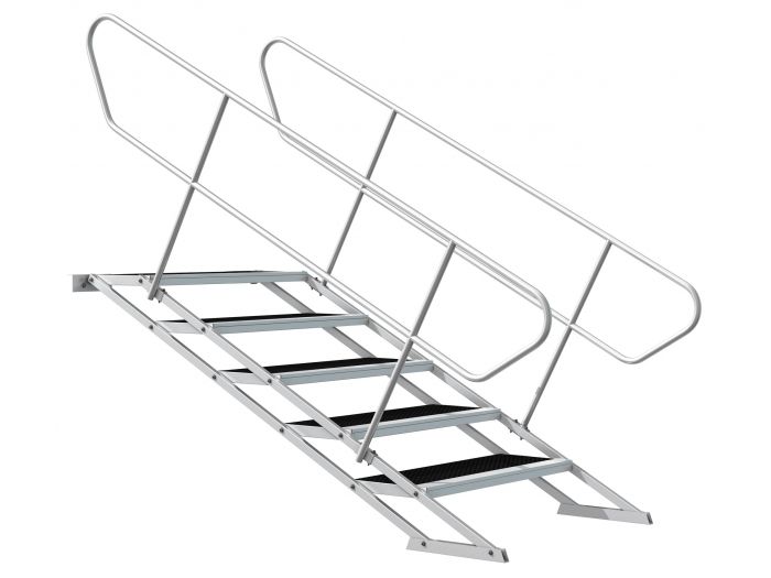 Power Dynamics 750AS Escaleras ajustables 80 - 140cm