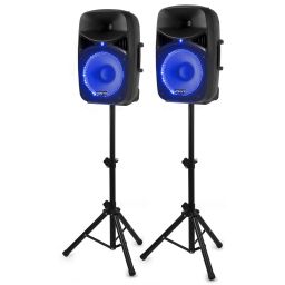 Vonyx VPS122A Set Plug & Play 800W con tripodes 178130 - 2