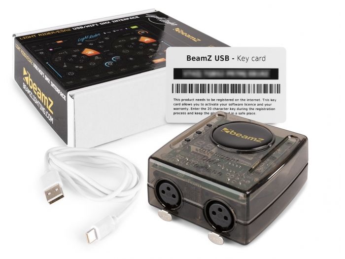 Beamz Light Rider/ESA2 Interface USB/WiFi DMX 