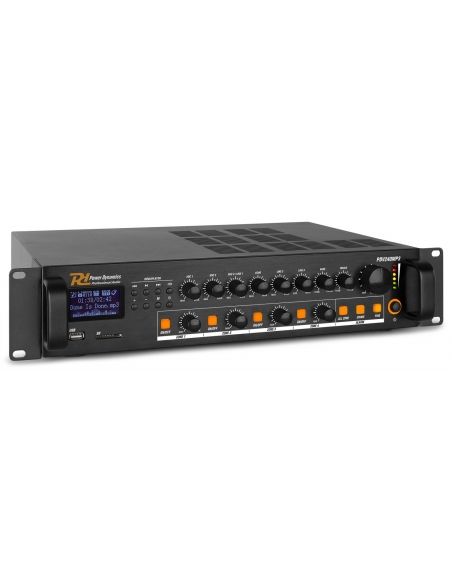 Power Dynamics PDV240MP3 PA Mixer Amplifier 240W/100V 4 zones 952071 - 2