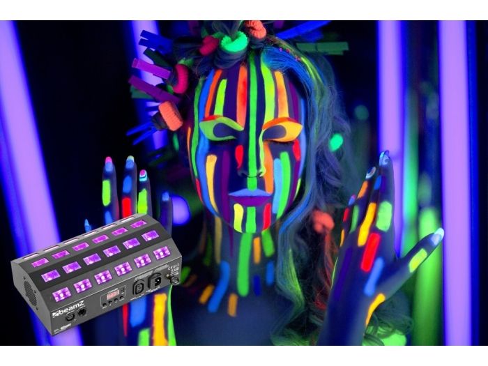 beamZ BUV463 Strobo LED UV 153274 - 4