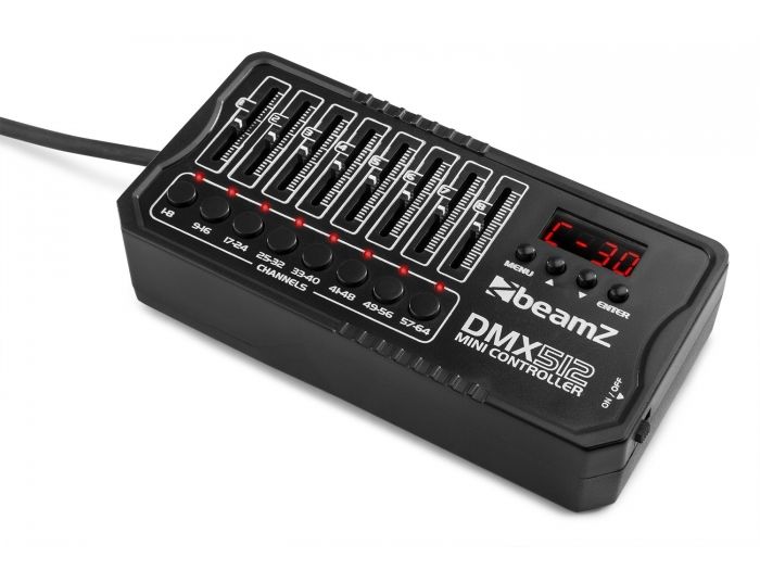 Beamz DMX-512 MINI Controladora DMX 