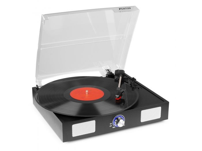 Fenton RP108B Reproductor giradiscos Negro 