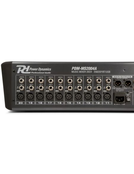 Power Dynamics PDM-S2004 Mezclador 20 canales Doble uso 172628