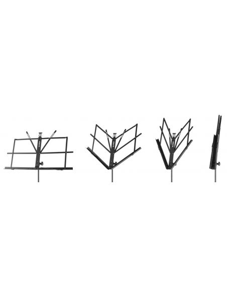 Vonyx Music Sheet Stand foldable black | Mas Que Sonido