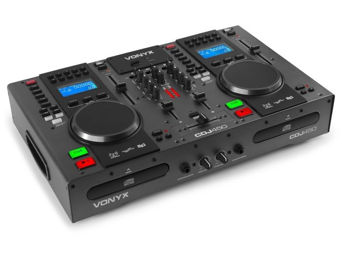Vonyx CDJ450 Double CD/MP3/USB, BT Statio | Mas Que Sonido
