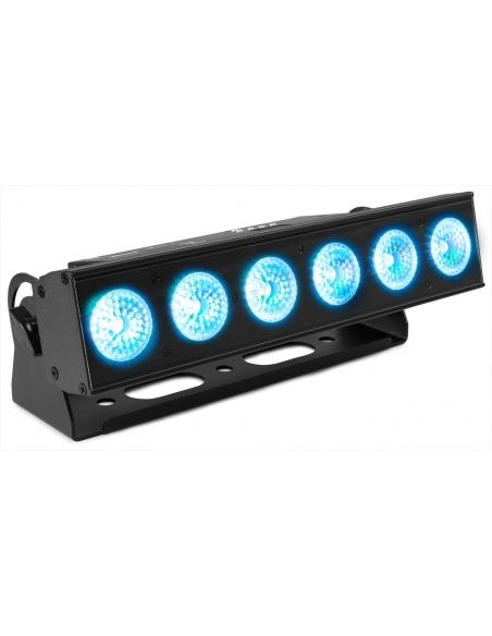 Beamz BBB612 Barra con bateria 6x 12W 