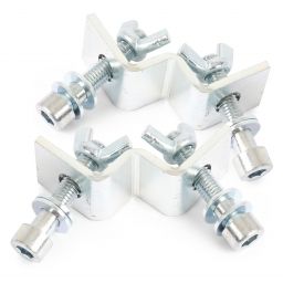 Power Dynamics 750HRCC Conector esquinero para barandillas (pack de 2)