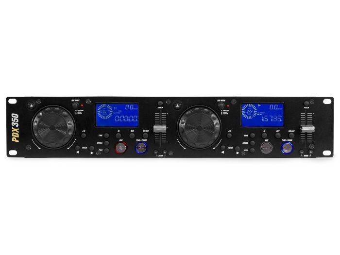Power Dynamics PDX350 Double CD/MP3/USB Player | Mas Que Sonido