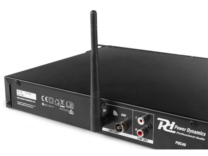Power Dynamics PDC40 DAB+ Tuner FM/USB/BT 172707 - 6