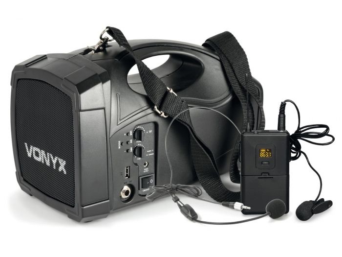 Vonyx ST012 Megafono con micro inalambrico y bateria 178870