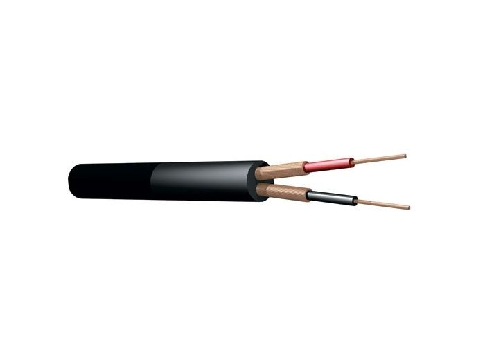 PD-Connex RX50 DMX HQ cable 6mm 100m Negro 2 conductores 803686 - 1
