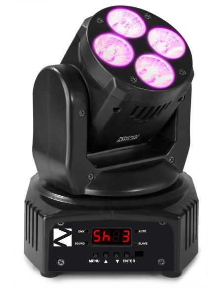 Beamz MHL36 Cabeza movil set de 2 piezas en bolsa 