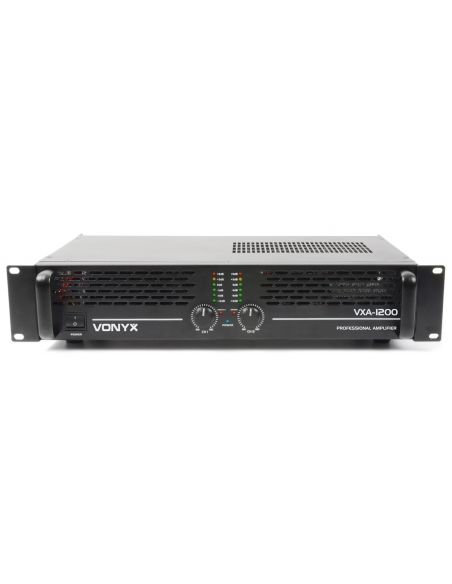 Vonyx PA Amplificador VXA-1200 II 2x 600W 172052 - 2