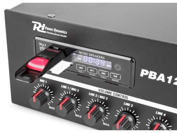 Power Dynamics PBA30 Amplificador linea 100V 30W 952090
