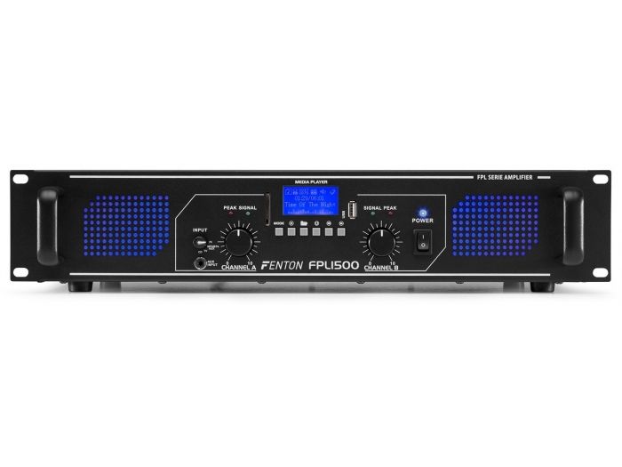 Fenton FPL1500 Amplificador Digital LED azules + EQ