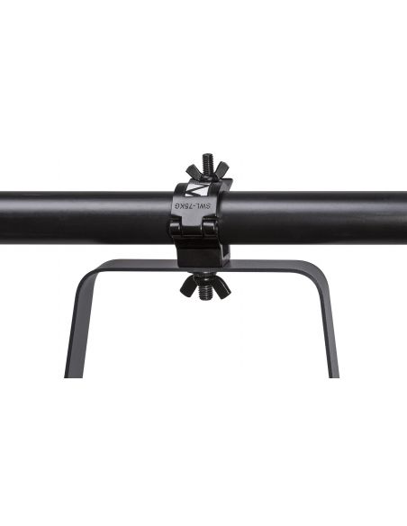 Beamz BC35B-75 Garra compacta Slimline 75kg Negra 