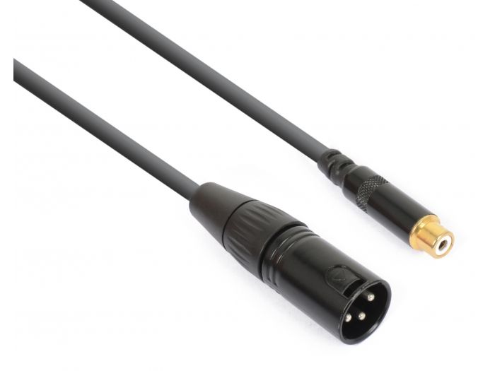 PD-Connex CX134 Cable convertidor XLR Macho- RCA Hembra 177003 - 1