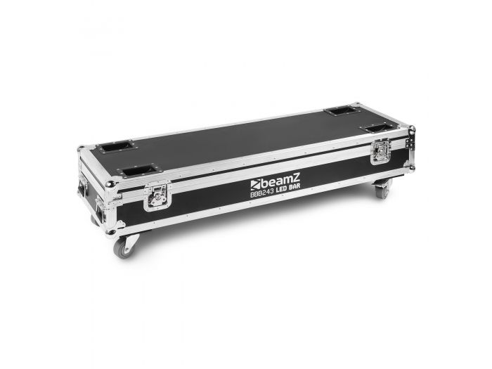 Beamz FCC14 Flightcase para 4x BBB243 con cargador 
