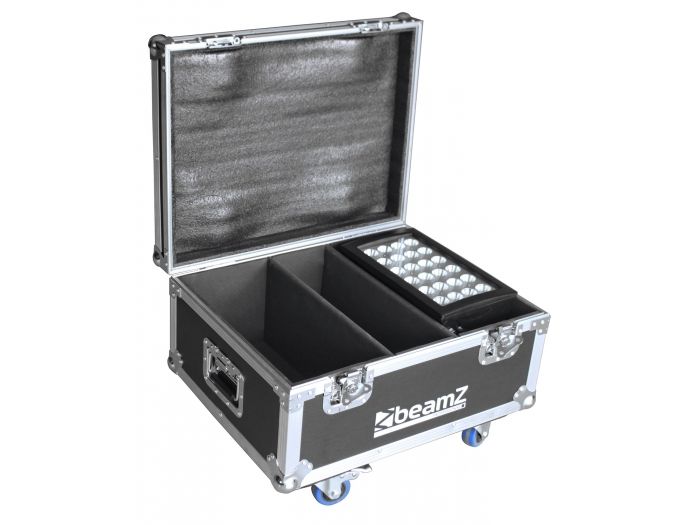 Beamz Flightcase FL2 para 2pcs Star-Color 240 o 360 Proyectores Wash 