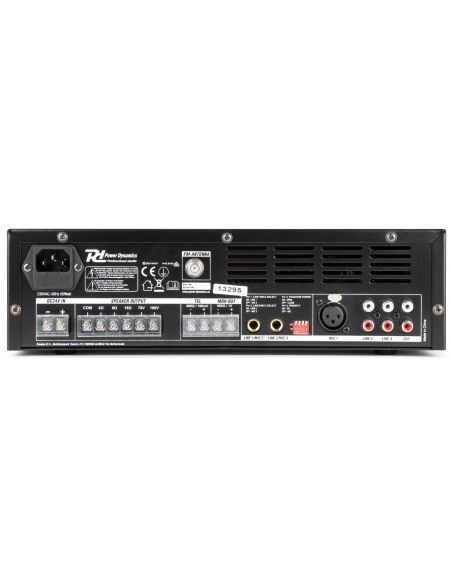 Power Dynamics PBA120 Amplificador linea 100V 120W 952096 - 3