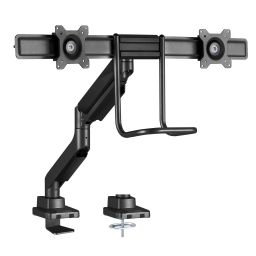 Audizio MAD20F Brazo para dos monitores con asa 17-32" 129161 - 1 2