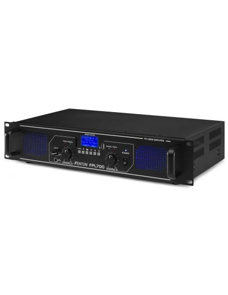 Fenton FPL700 Amplificador Digital LED azules + EQ 172087 - 3