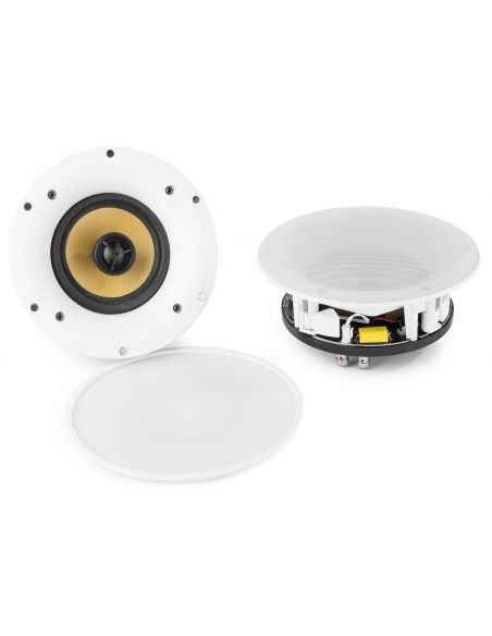 Power Dynamics WCS50 Conjunto activo de altavoces de techo con WIFI/BT 5,25" 952590 - 1
