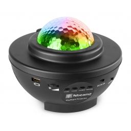 beamZ Proyector SkyNight con estrellas Rojas y Verdes 153210