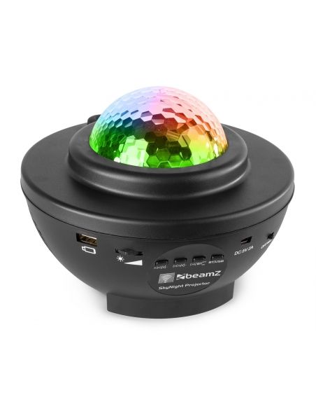 beamZ Proyector SkyNight con estrellas Rojas y Verdes 153210