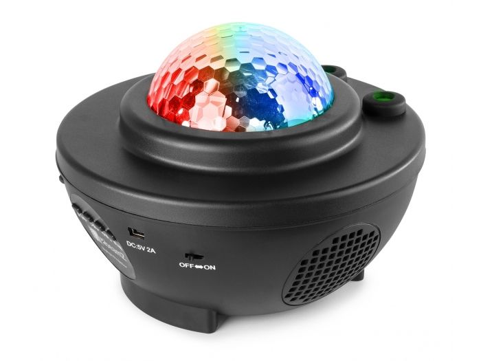 beamZ Proyector SkyNight con estrellas Rojas y Verdes 153210