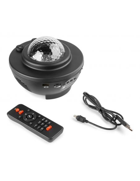 beamZ Proyector SkyNight con estrellas Rojas y Verdes 153210