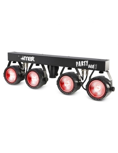 Max PartyBar11 Kit 4 x COB Foco Par 20W 153010 - 7