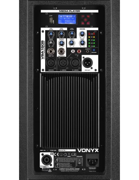 Vonyx VSA150S Conjunto activo de altavoces estéreo 15" 178142 - 7