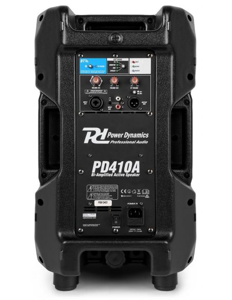 Power Dynamics PD410A Bafle Activo BI-Amplificado 10" 800W 178260 - 6