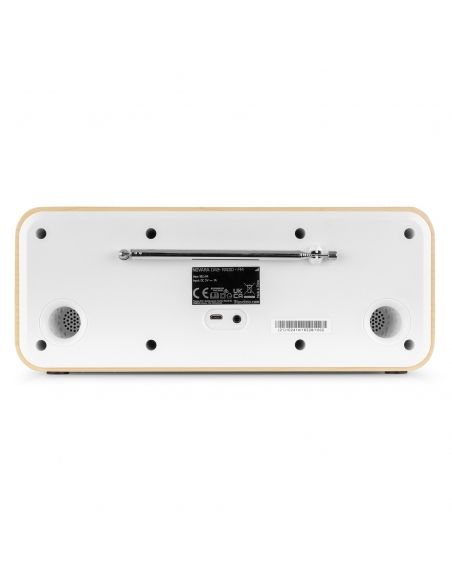 Audizio Novara DAB+ Radio estéreo Blanca 102414 - 4