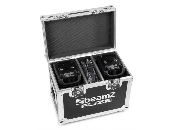 Beamz FCFZ2 Flightcase para 2pcs cabezas moviles Serie Fuze 