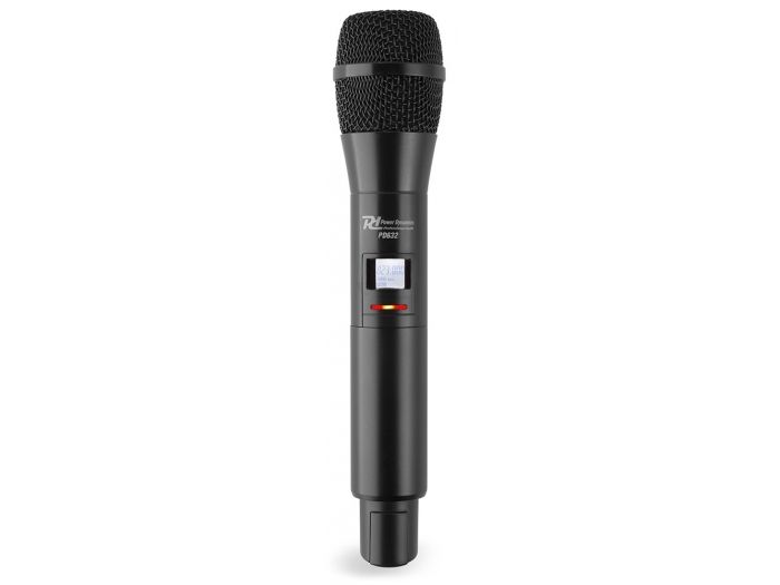 Power Dynamics PD632H 2x 20 Canales Digital UHF Micro Inalambrico con 2 micros 179010